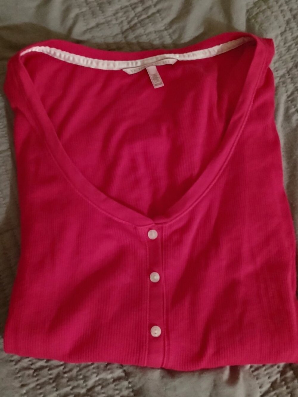 Victoria's Secret PJ Henley Top